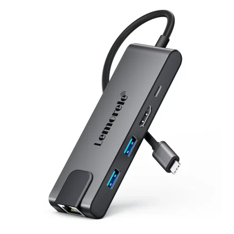 LEMORELE USB-C Hub Multiport 5 en 1